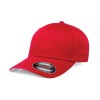 Red Flexfit Wooly Combed Caps